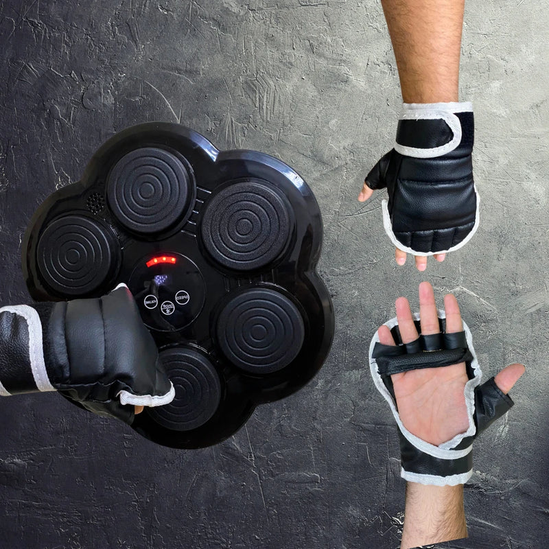 Máquina Simuladora de Boxe Musical – Ajustável com Bluetooth