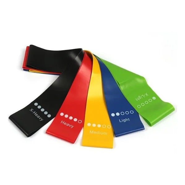 Kit de Faixas de Resistência para Exercícios – Treino de Força e Alongamento