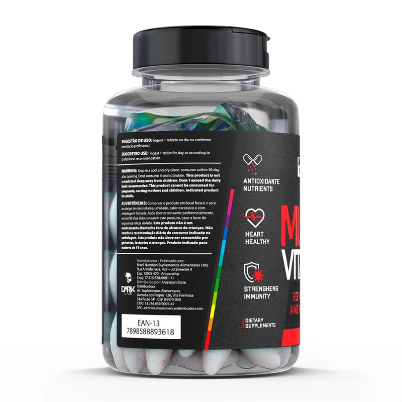 Multivitamínico Dark Lab – 60 Cápsulas