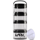 Multi Pack Premium Dark Lab – Organizador Modular de Suplementos e Cápsulas (4 Compartimentos + Porta-Cápsulas)