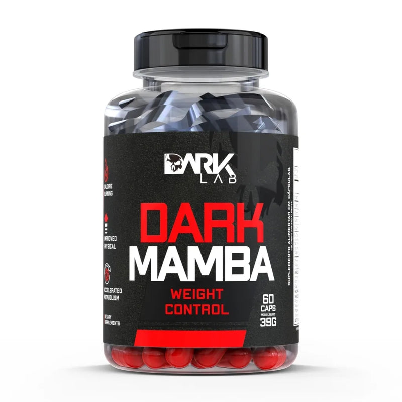 Kit Completo Dark Lab – Dark Mamba + Whey 100% + Multivitamínico + Coqueteleira Premium