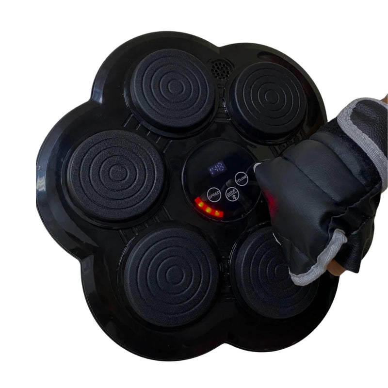 Máquina Simuladora de Boxe Musical – Ajustável com Bluetooth
