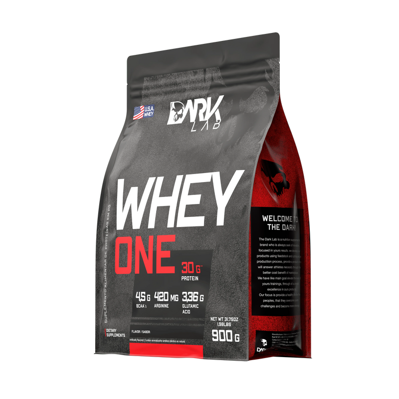Whey Protein One Refill 900g Dark Lab - Protein with BCAA, Glutamine, Arginine