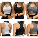 Top Fitness Academia Liso Kit 3 Peças: Alta Sustentação e Conforto