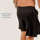 Short Masculino Duplo 2 em 1 Academia Corrida Treino Verão Conforto Performance