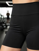 Short Legging Feminina Suplex Cintura Alta Confortável para Fitness