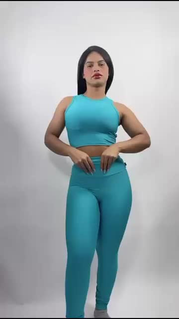 Legging Feminina Fitness Suplex Blackout: Zero Transparência, Conforto e Segurança