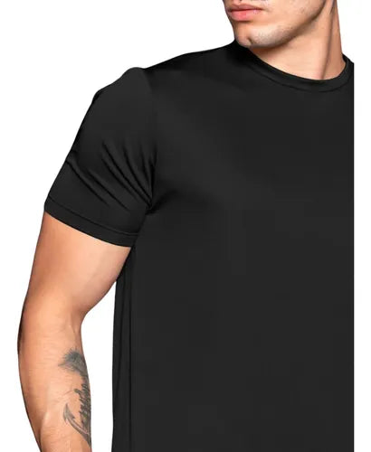 Kit 3 Camisetas Masculinas Dry Fit Esportivas Leves para Corrida Ciclismo Treino Academia