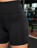 Short Legging Feminina Suplex Cintura Alta Confortável para Fitness
