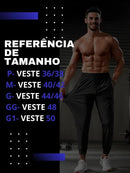 Calça Masculina Esportiva Fitness Slim Fit com Elastano - Conforto e Estilo