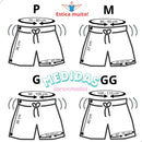 Shorts Masculino 2 em 1 Térmico Compressão Bolso Secreto Academia Corrida Fitness