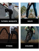 Calça Masculina Esportiva Fitness Slim Fit com Elastano - Conforto e Estilo