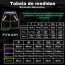 Bermuda Masculina Premium Poliamida: Conforto e Flexibilidade para Academia e Fitness