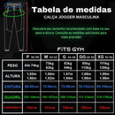 Calça Jogger Masculina Premium Poliamida Bolsos Conforto Proteção UV50+ Flexibilidade Academia Esporte
