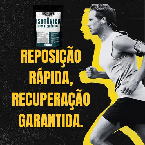Isotônico em Pó Limão 900g: Repositor de Eletrólitos, Energia e Hidratação