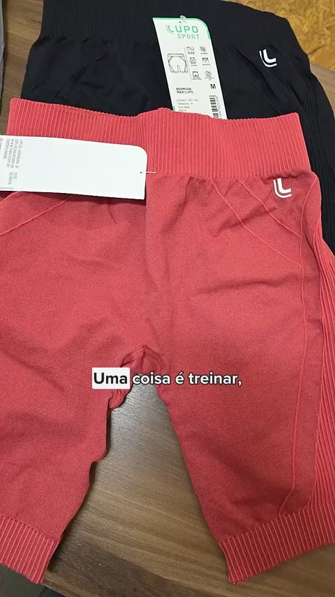 Bermuda Feminina Lupo Lsport Max Original Conforto Academia Fitness
