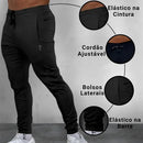 Calça Jogger Masculina Premium Poliamida Bolsos Conforto Proteção UV50+ Flexibilidade Academia Esporte