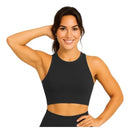 Conjunto Fitness Feminino Premium Bermuda Top Blackout Academia Conforto