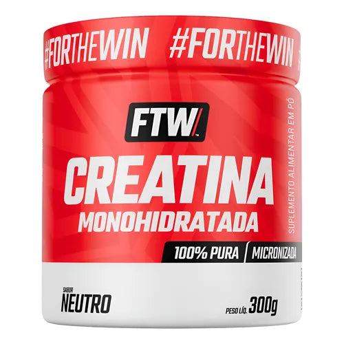Creatina Monohidratada Pura FTW 300g: Força e Desempenho Muscular Superior