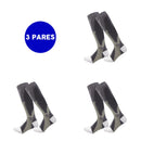 Kit com 3 Pares de Meias Masculinas de Compressão Leve – Conforto, Respiração e Desempenho