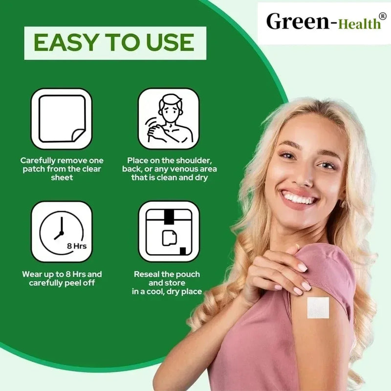 Adesivos Transdérmicos de Magnésio 5 em 1 – 30 Unidades