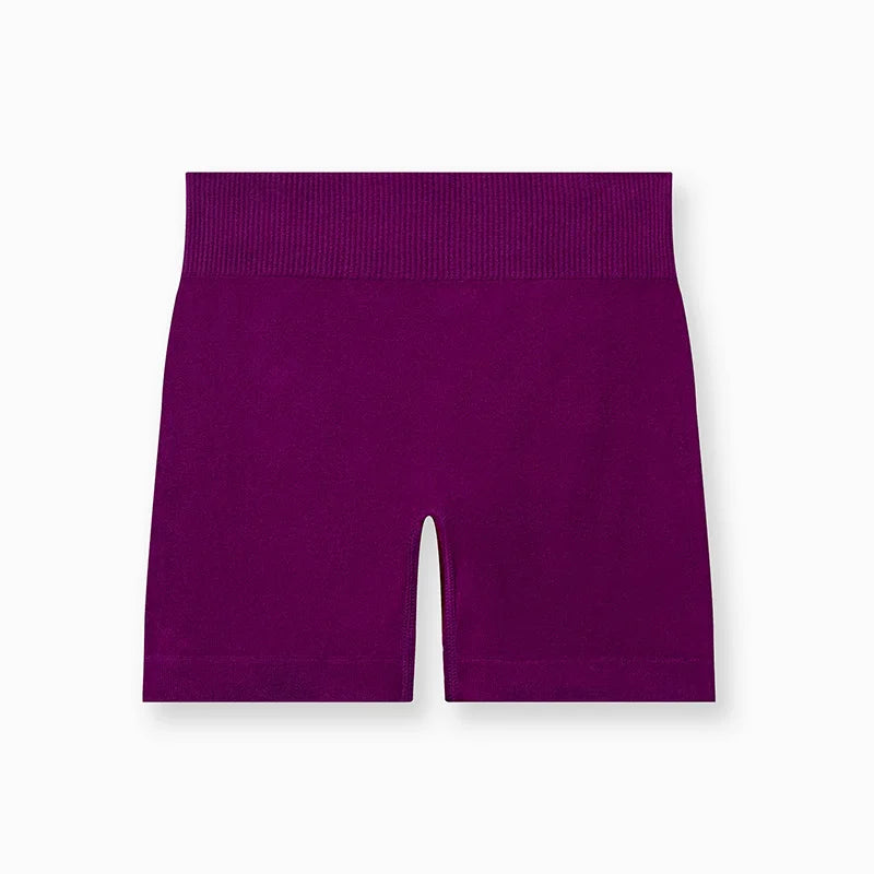 Conjunto de Shorts Feminino Sem Costura – 2 Peças para Yoga