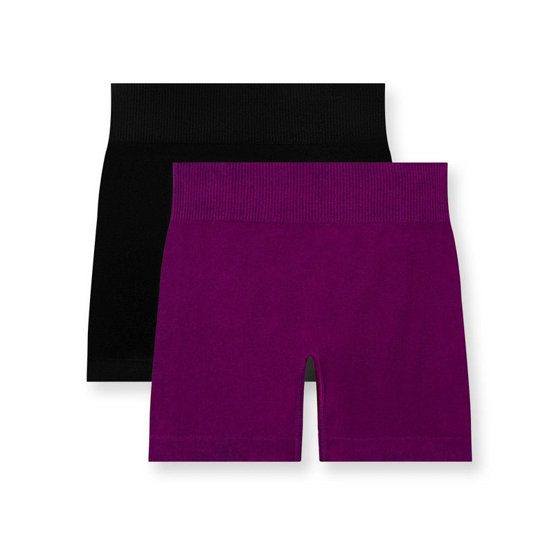 Conjunto de Shorts Feminino Sem Costura – 2 Peças para Yoga