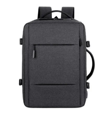 Mochila Empresarial Antifurto com Porta USB – Impermeável, Expansível e Reforçada