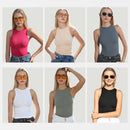 Conjunto Feminino Fitness 2 Peças – Top Regata e Short em Poliamida e Elastano – Alta Elasticidade e Conforto