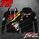 Jaqueta Moletom Masculina Kawasaki com Capuz – Leve, Estilosa e Ideal para Meia Estação