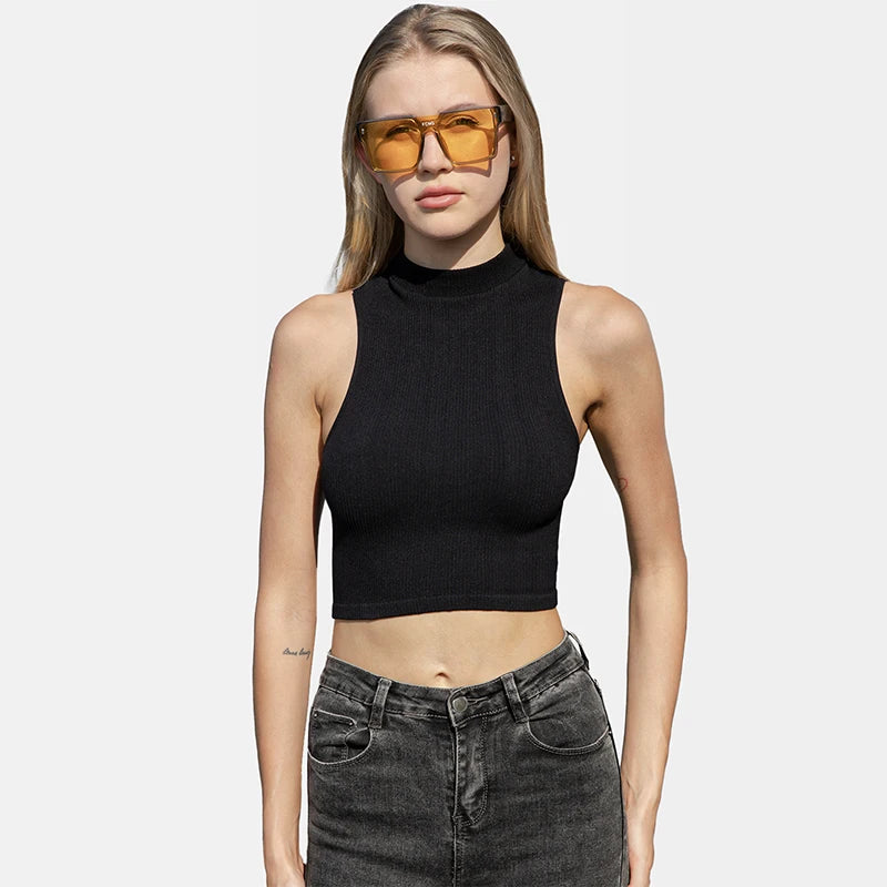 Regata Feminina Fitness em Poliamida e Elastano – Conforto, Elasticidade e Estilo Premium