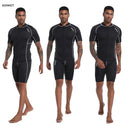 Roupa de Mergulho Masculina DEMMET – Neoprene 1.5mm / 3mm – Manga Curta e Shorts Separados