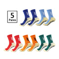 Meias Futebol Cano Médio – 5 Pares, Unissex