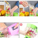 Mini Liquidificador Portátil USB 6 Lâminas – Recarregável, Compacto e Potente