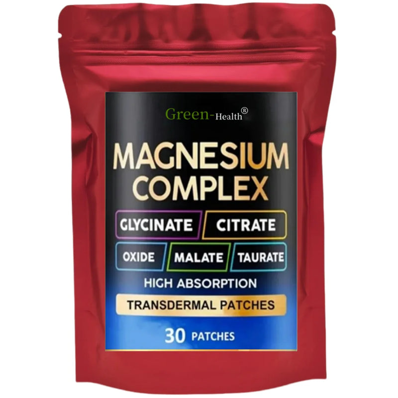 Adesivos Transdérmicos de Magnésio 5 em 1 – 30 Unidades