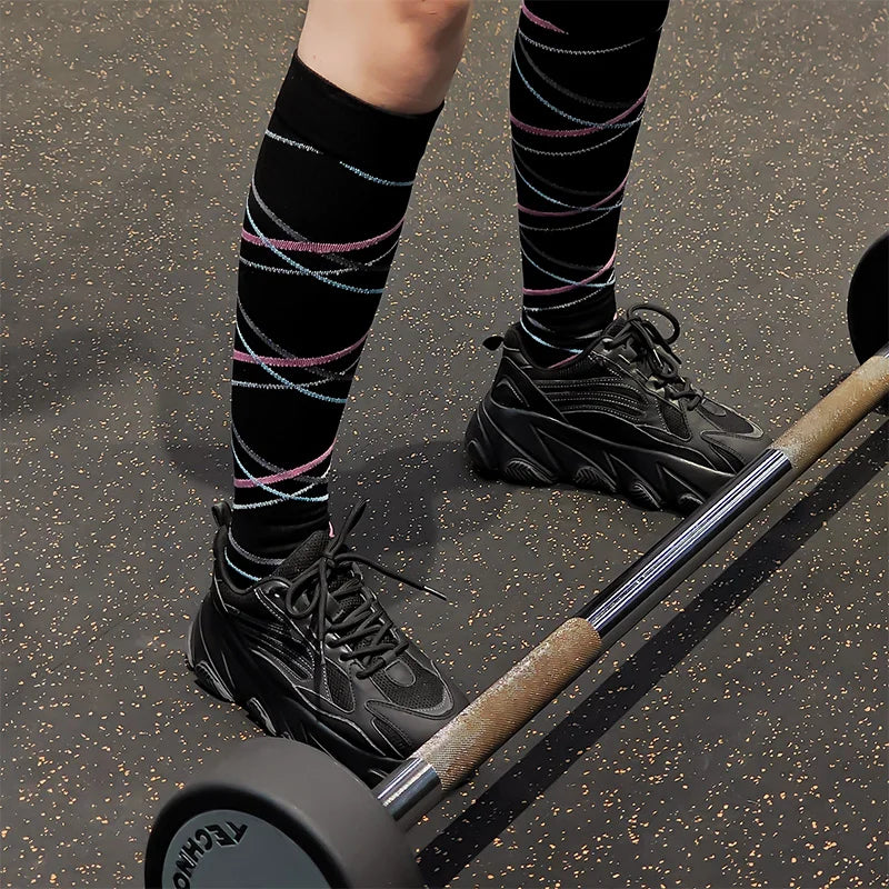 Meias de Compressão Femininas – 3 Pares