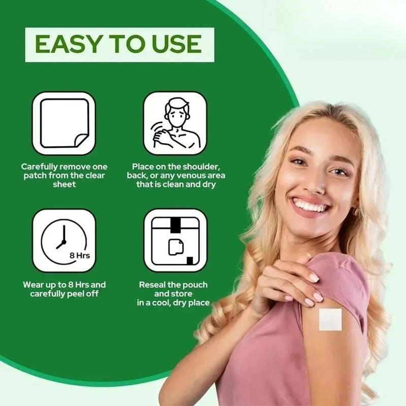 30 Unidades de Transdérmicos Magnésio 5 em 1 complex