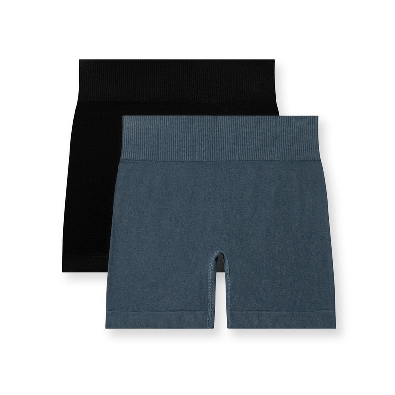 Conjunto de Shorts Feminino Sem Costura – 2 Peças para Yoga