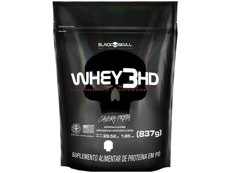 Whey Protein 100% HD – Black Skull (837g)
