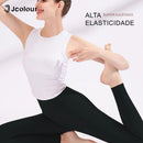 Calça Feminina Legging Longa – 2 Pares, Yoga e Fitness