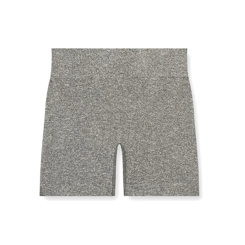 Conjunto de Shorts Feminino Sem Costura – 2 Peças para Yoga