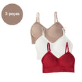 3 Peças - Conjunto Feminino Sem Costura