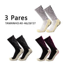 Meias Futebol Antiderrapantes – Grossas, 1 Par