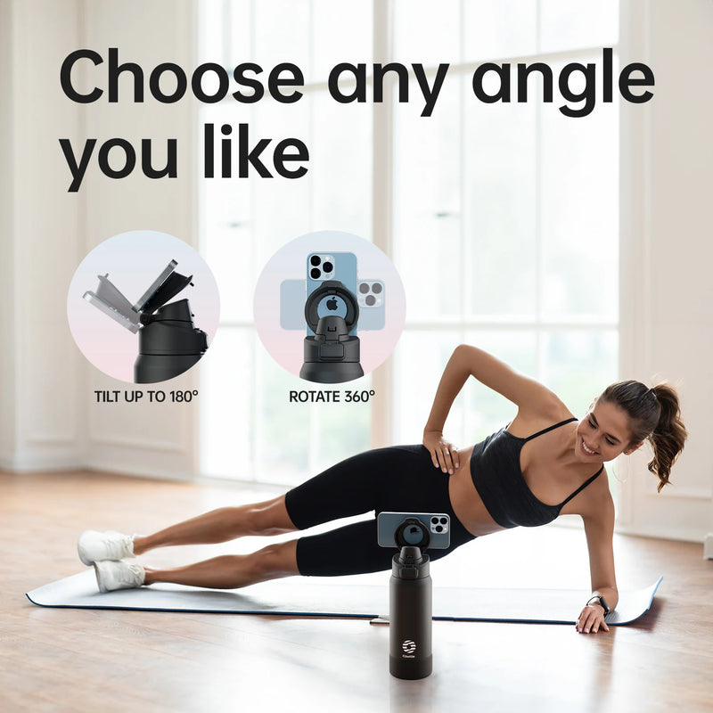 Garrafa Térmica FEIJIAN Inox 24h – Duplo Isolamento a Vácuo e Design Premium