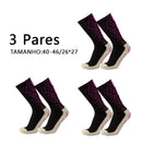 Meias Futebol Antiderrapantes – Grossas, 1 Par