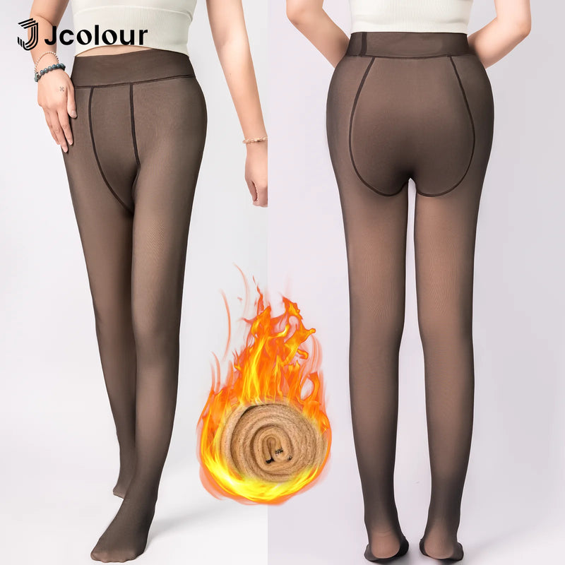 Calça Feminina Transparente em Poliéster – Modelo Justo