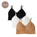 3 Peças - Conjunto Feminino Sem Costura