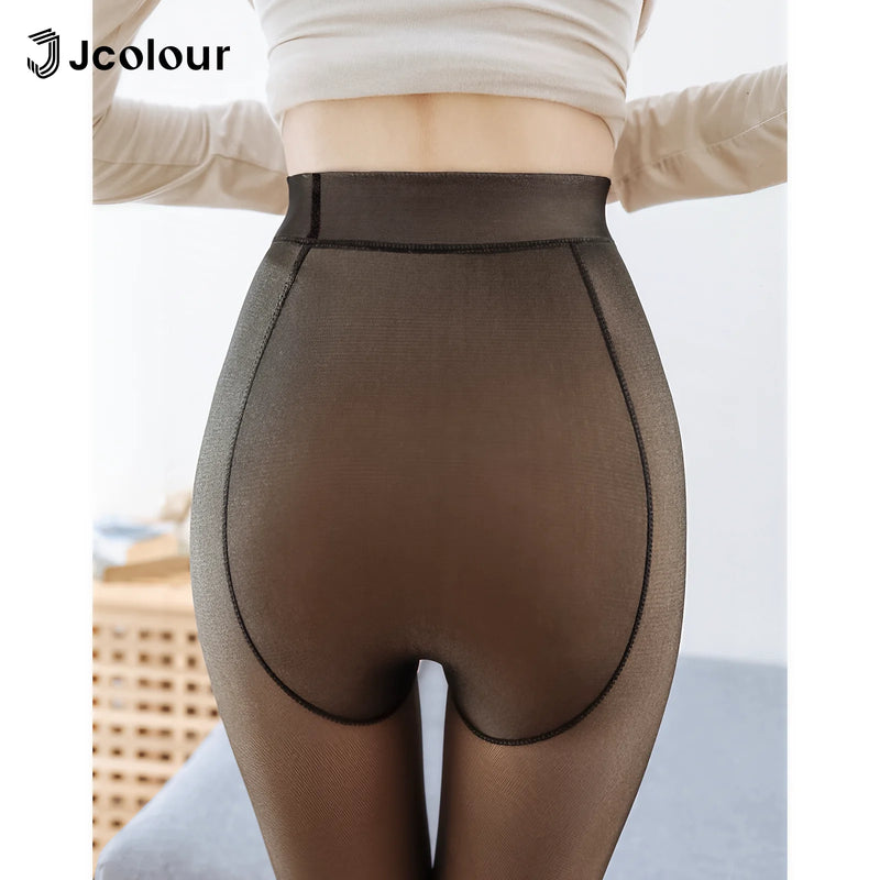 Calça Feminina Transparente em Poliéster – Modelo Justo