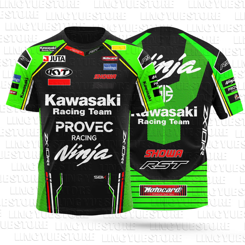 Camiseta Masculina Kawasaki Dry Fit – Respirável, Leve e Estilo Esportivo Casual