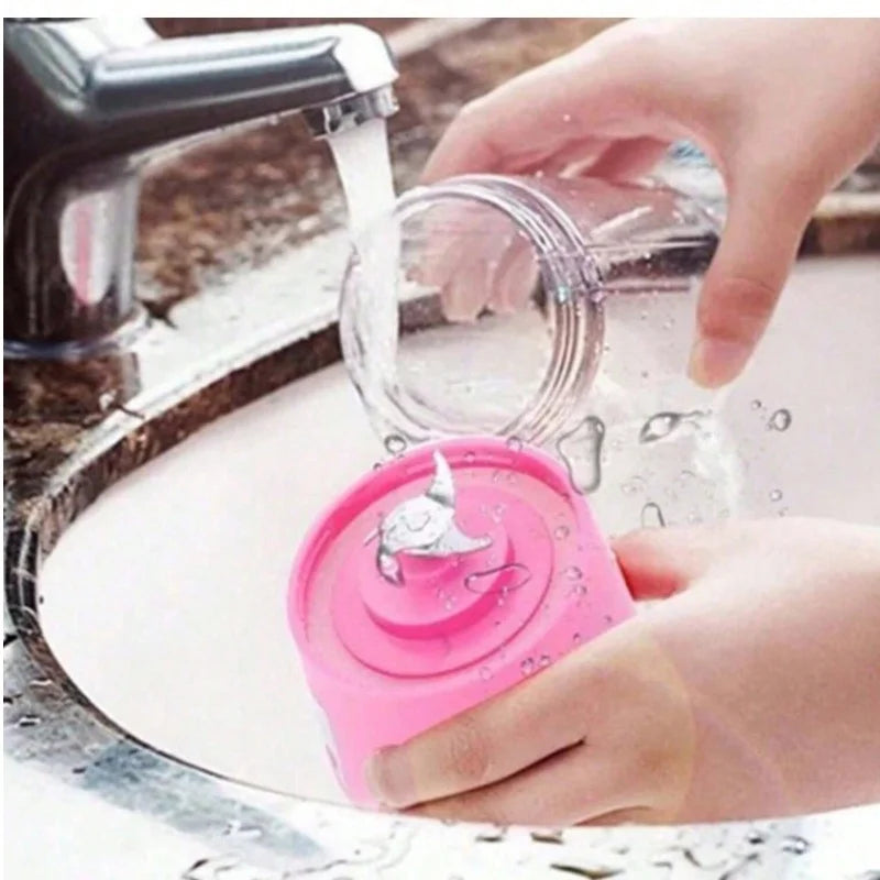 Mini Liquidificador Portátil USB 6 Lâminas – Recarregável, Compacto e Potente